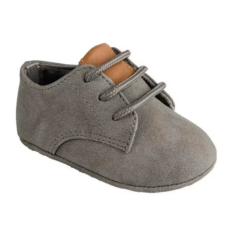 Baby Deer – Baby Boy Distressed Denim Sneaker, Grey