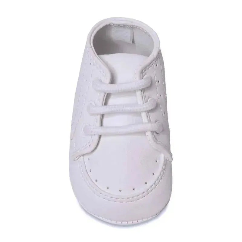 Baby Deer – Kent Infant Classic Crib Shoes, White
