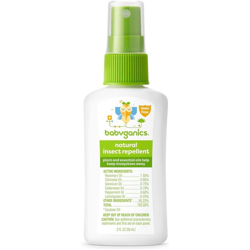 Babyganics – Natural Insect Repellent, 2 Oz