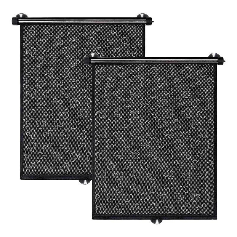 J.L. Childress – 2Pk Disney Baby Pull-Down Car Sun Shade, Mickey