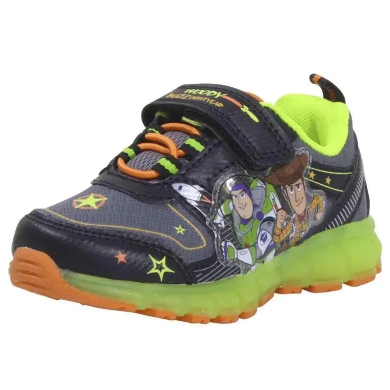 Josmo – Boys Toy Story Sneakers, Black/Green/Orange