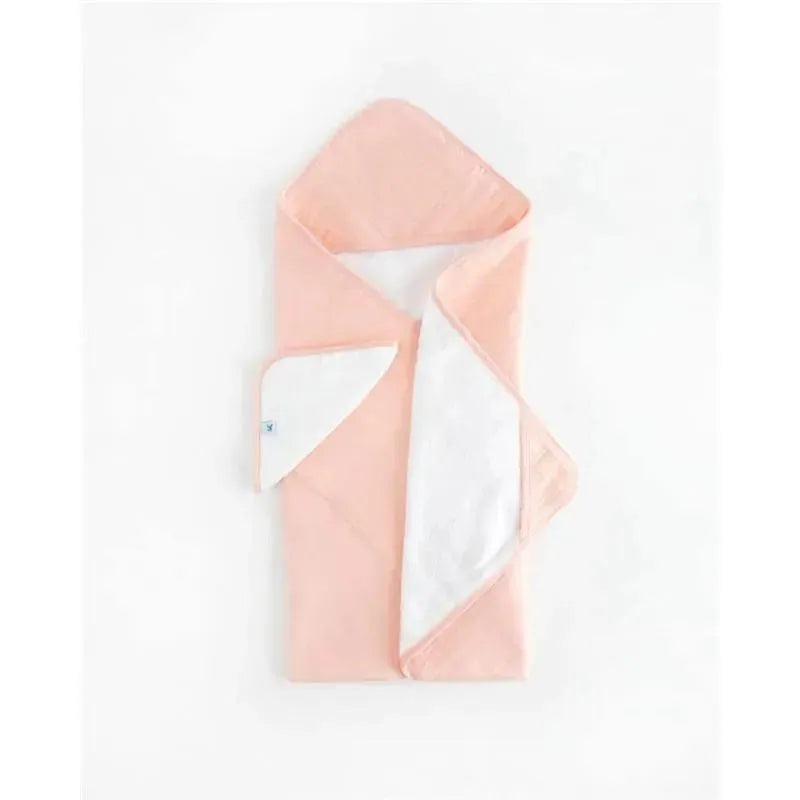 Little Unicorn – Cotton Infant Hooded Towel & Wash Cloth, Rose Petal
