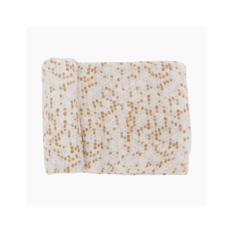 Little Unicorn – Cotton Muslin Swaddle Single, Honeycomb