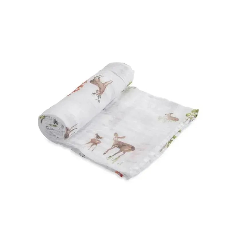 Little Unicorn – Cotton Muslin Swaddle Single, Oh Deer
