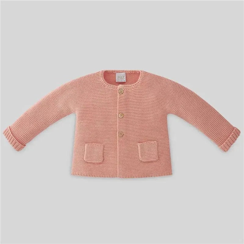 Paz Rodriguez – Baby Knit Cardigan Frutas, Tangerine