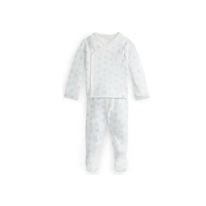 Polo Ralph Lauren Baby – Boy Long-Sleeve Organic Cotton Interlock Knit Pant Set, Grey