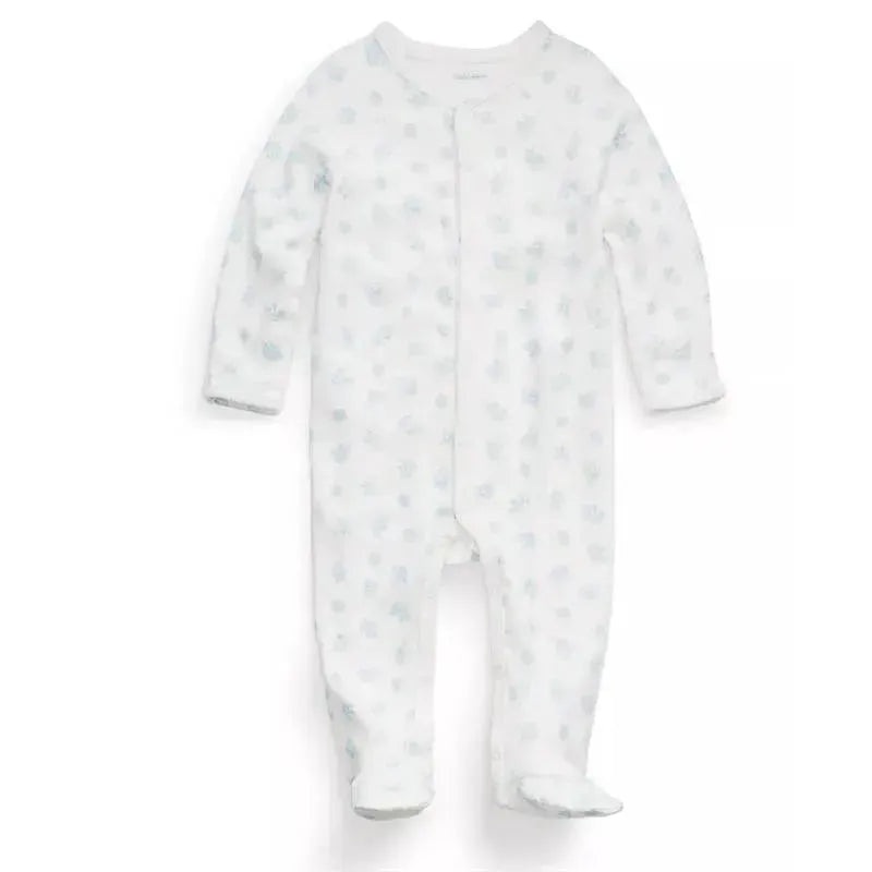 Polo Ralph Lauren Baby – Long-Sleeve Organic Cotton Interlock Knit Coverall, Blue