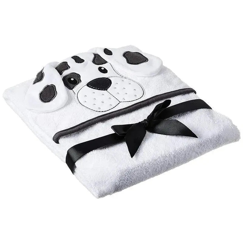 Baby Vision – Hudson Baby Cotton Animal Face Hooded Towel, Dalmatian