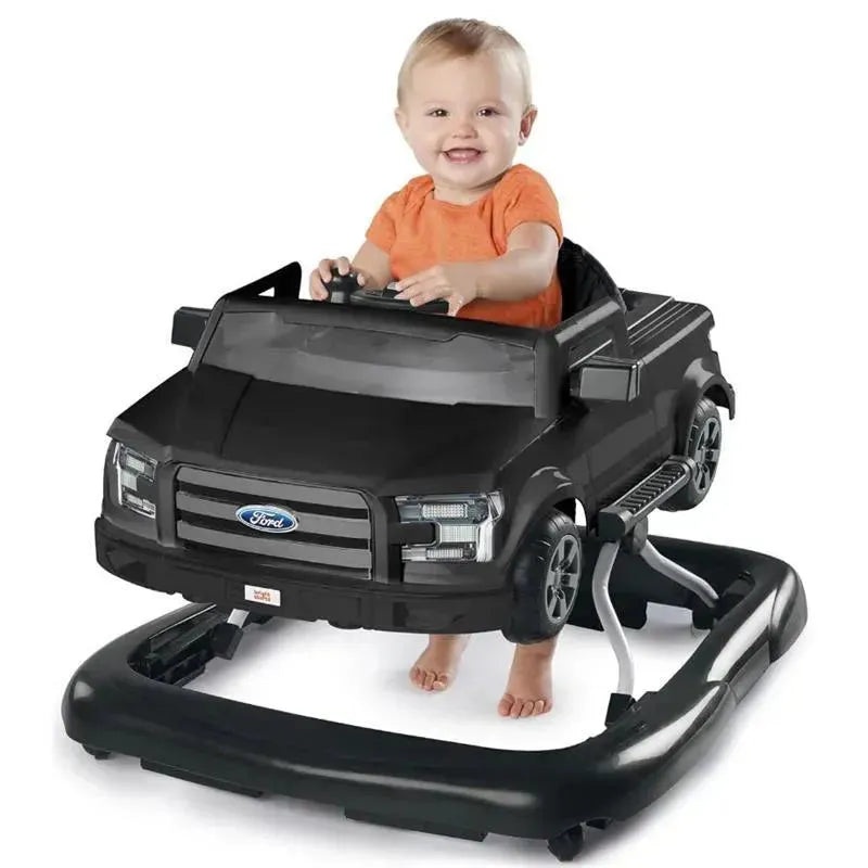 Bright Starts – Ford F-150 4-in-1 Agate Black Baby Activity Center & Push Walker