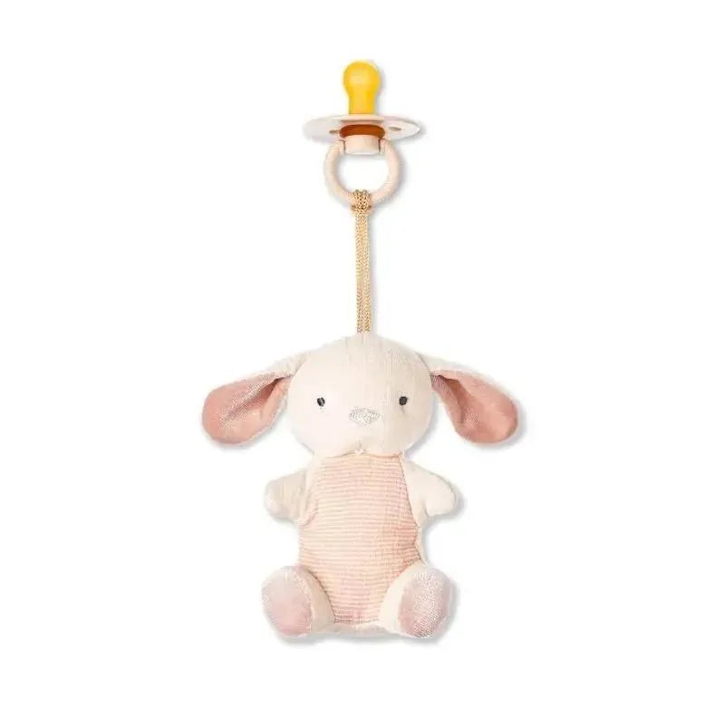 Itzy Ritzy – Pacifiers With Natural Rubber And Soft Cotton Lovey Bunny