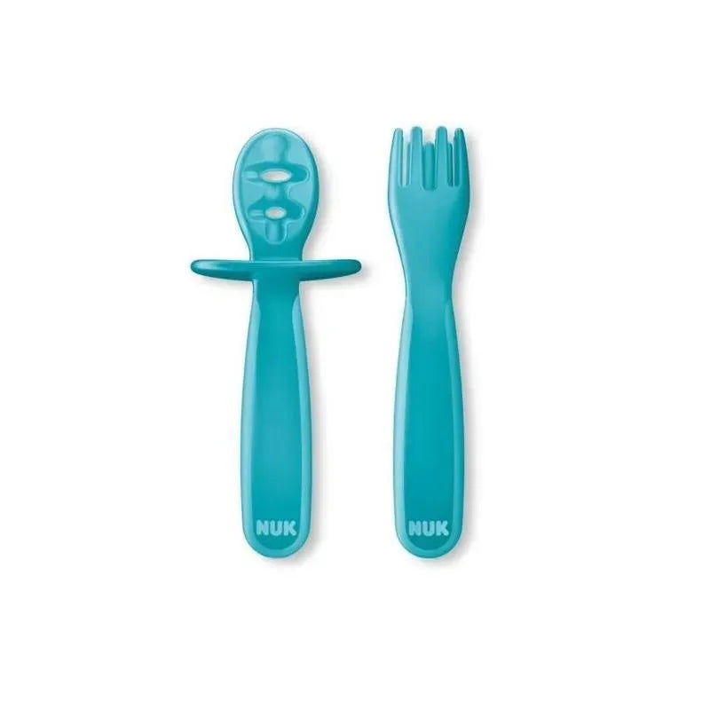 Nuk – 2Pk Pretensil Dipper Spoon and Fork
