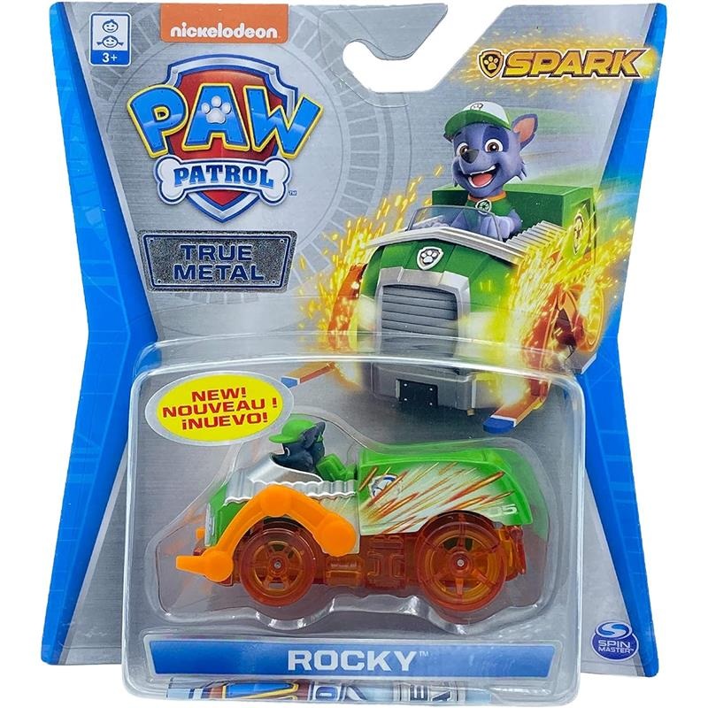 Spin Master – Paw Patrol Mighty Super Paws True Metal Rocky