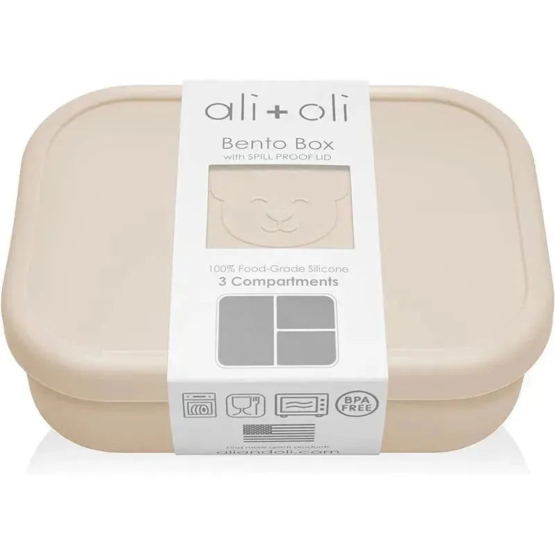 Ali + Oli – Leakproof Silicone Bento Box, Coco