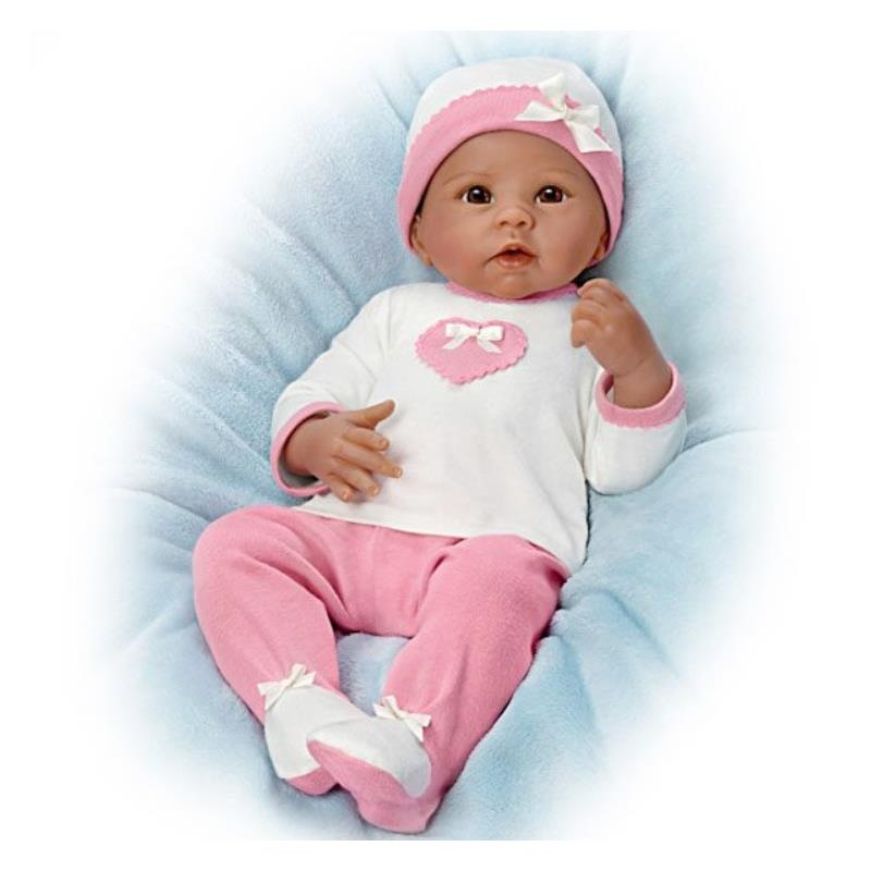Ashton Drake – Linda Murray Jayla Baby Doll Breathes And Has Heartbeat