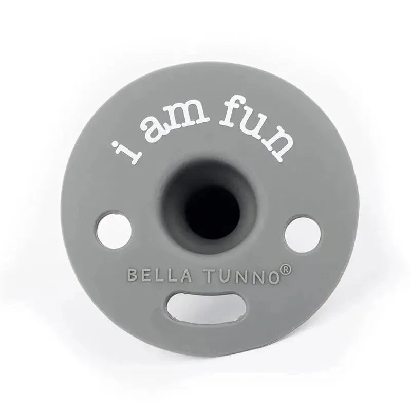 Bella Tunno – I Am Fun Pacifier, Grey
