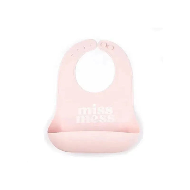 Bella Tunno – Missmess Wonder Bib Silicone, Light Pink