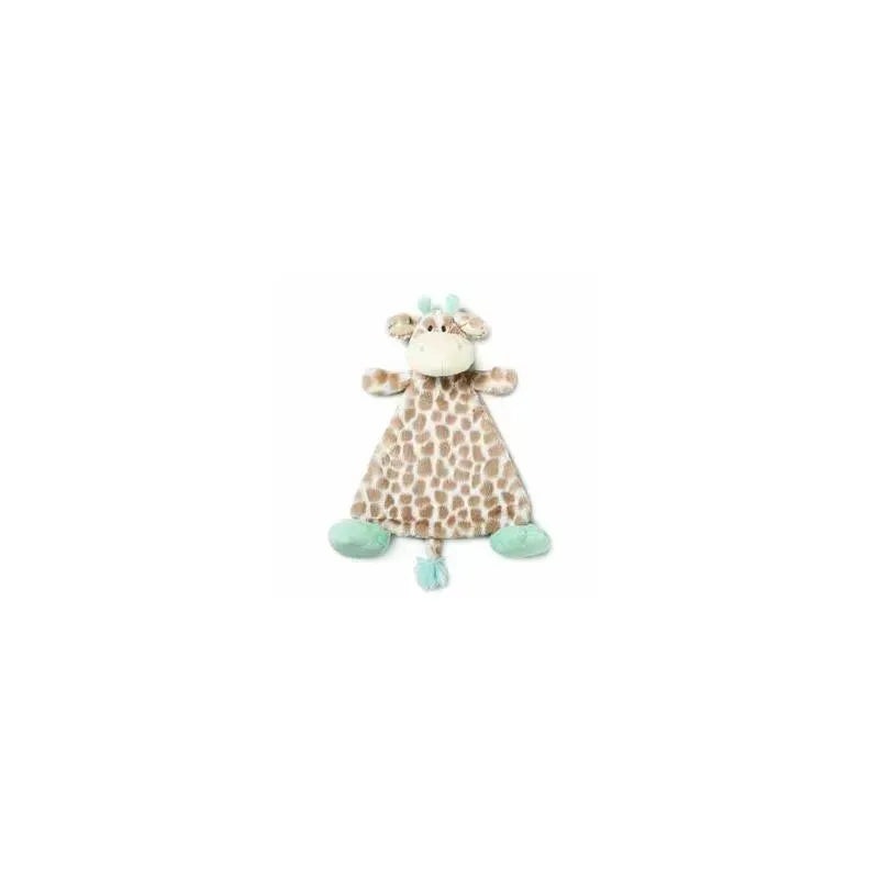 Demdaco – Colby Green Giraffe Rattle Blankie