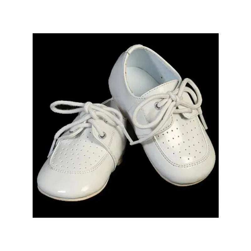 Lito – Baby Boy’s Lace Up Shoes, White