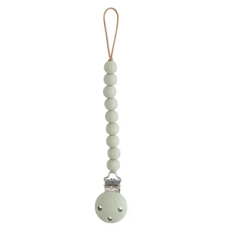 Mushie – Hera Silicone Pacifier Clip, Sage