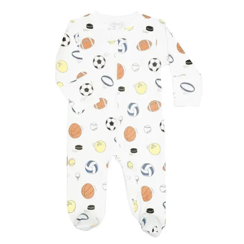Noomie – Baby Boy Zipper Footie Sports