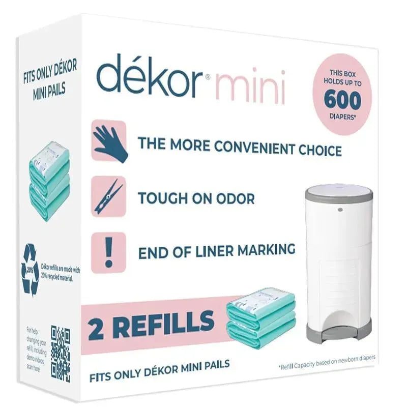 Regal-Lager – 2Pk Diaper Dekor Mini Diaper Pail Refills