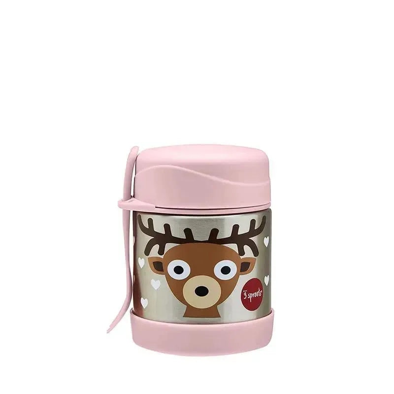 3 Sprouts – Stainless Steel Food Jar, Deer