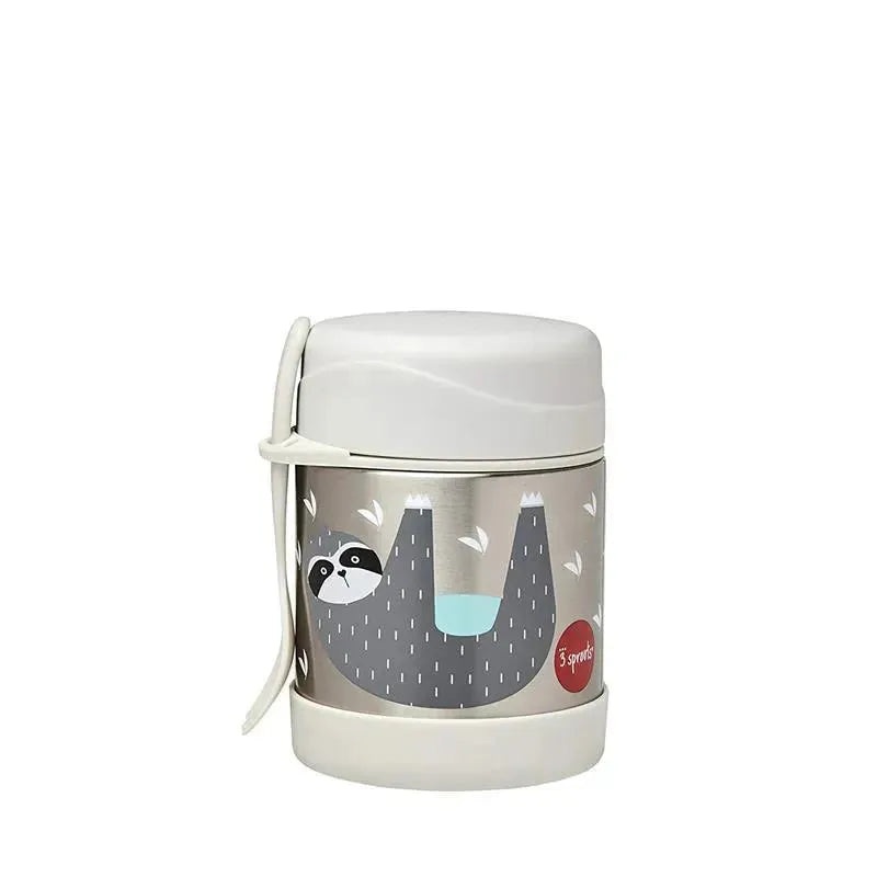3 Sprouts – Stainless Steel Food Jar, Sloth