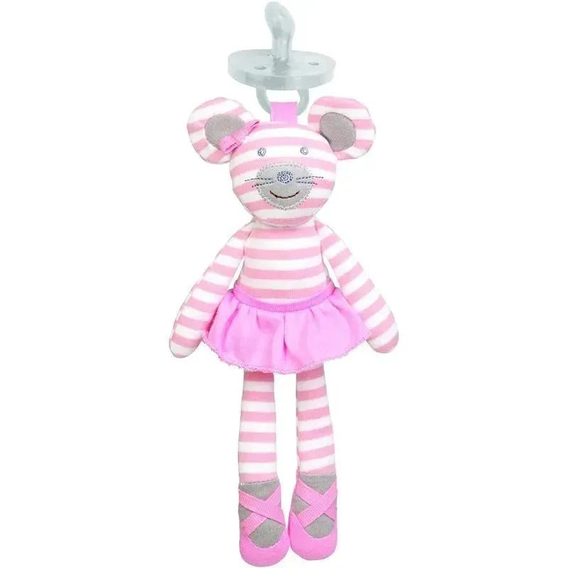 Apple Park – Ballerina Mouse Pacifier Buddy
