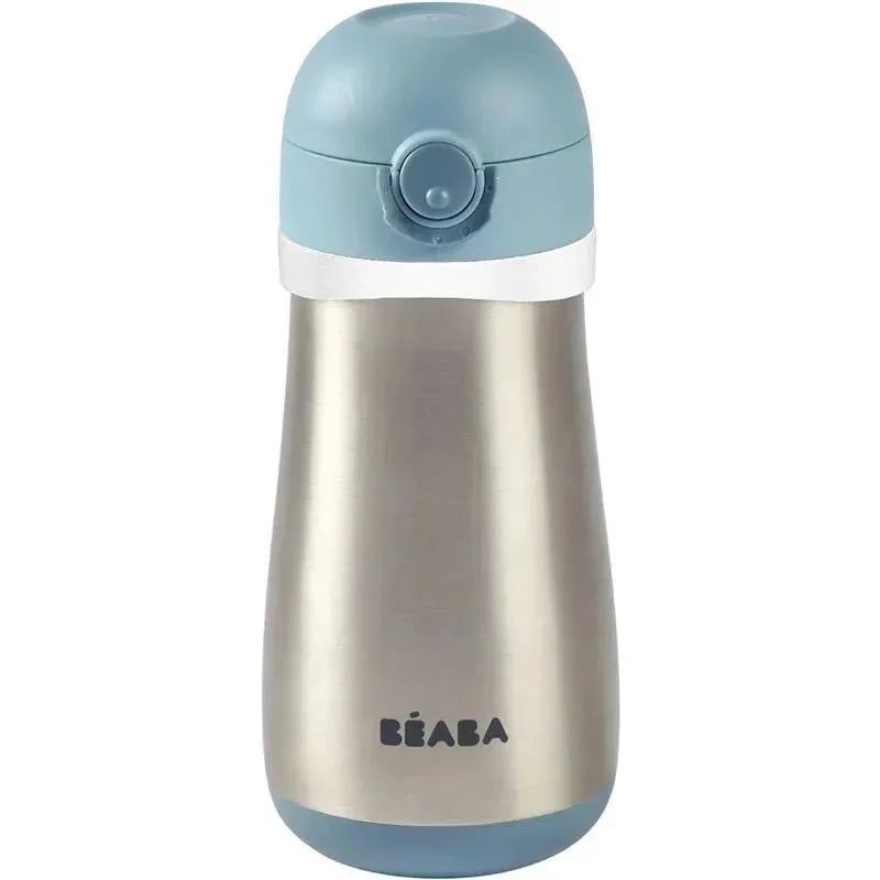 Beaba – Stainless Steel Kids Water Bottle, Rain