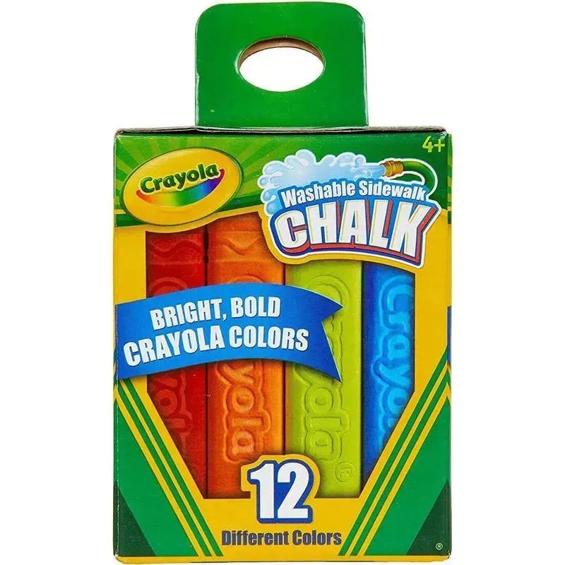 Crayola – 12 Ct Washable Sidewalk Chalk