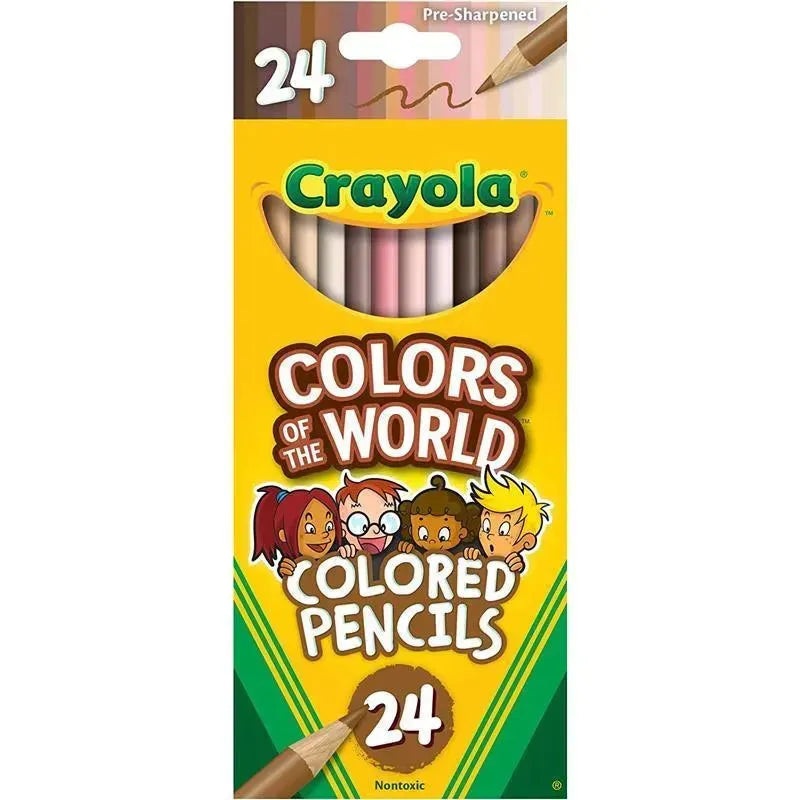 Crayola – 24 Ct Colored Pencils, Colors Of The World