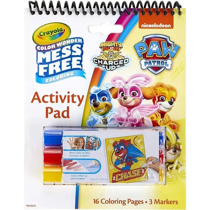 Crayola – Color Wonder Activity Pad, Paw Patrol