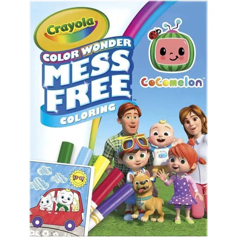 Crayola – Color Wonder Coloring Pad & Markers, Cocomelon