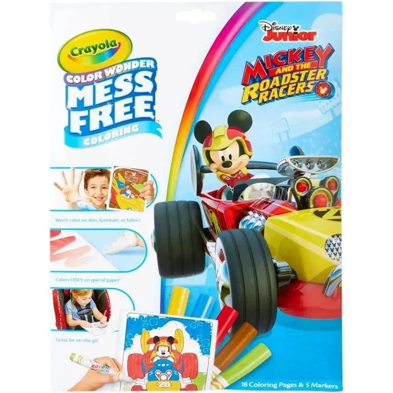 Crayola – Color Wonder Coloring Pad & Markers, Mickey Mouse