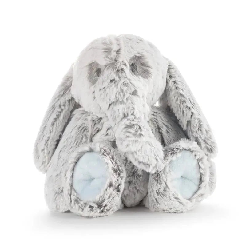 Demdaco – Luxurious Elephant Rattle, Blue