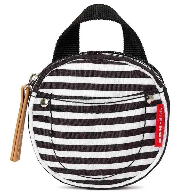 Skip Hop – Pacifier Pocket, Black and White