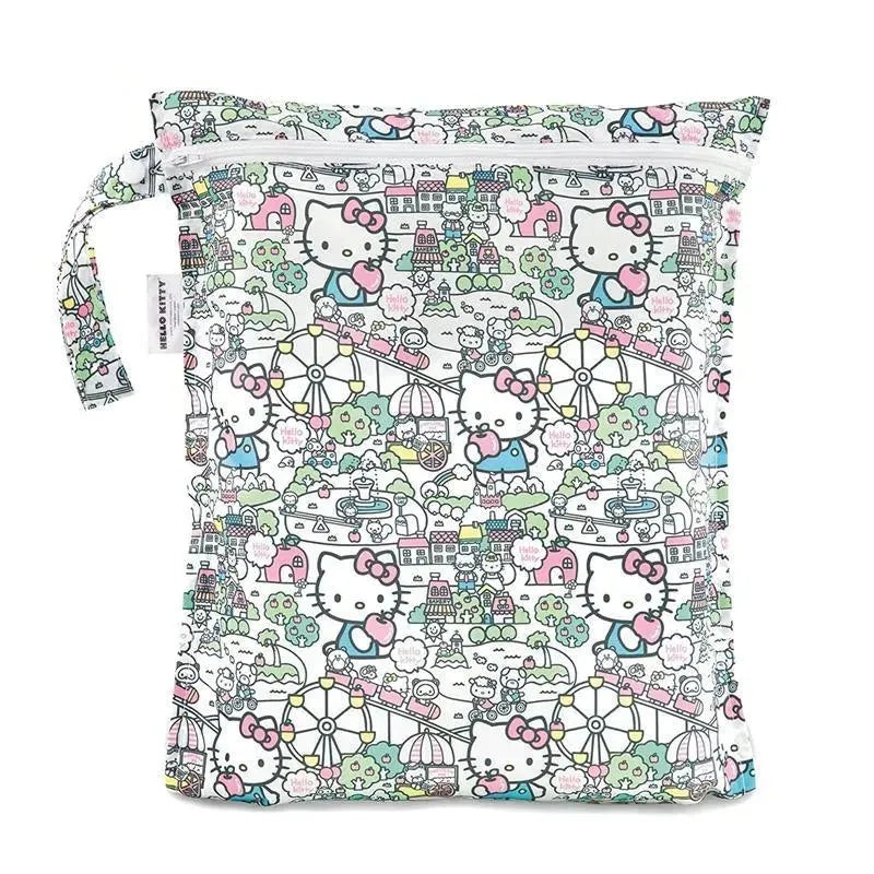 Bumkins – Waterproof Wet Bag, Hello Kitty