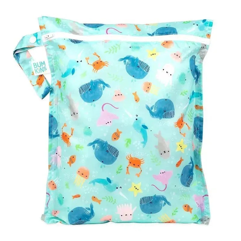Bumkins – Waterproof Wet Bag, Ocean Life