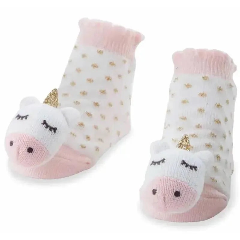 Mud Pie – Unicorn Rattle Toe Baby Socks
