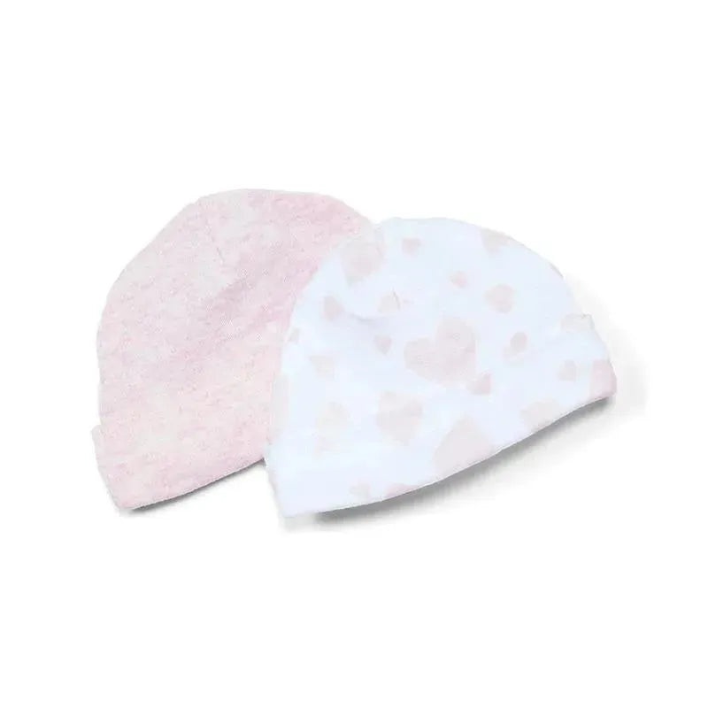 Rose Textiles – 2-Pack Hat, Heather Pink