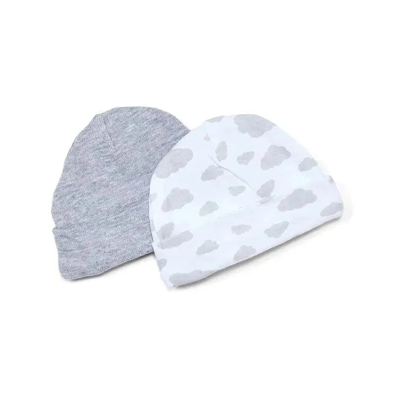 Rose Textiles – 2Pk Baby Heather Grey Hat