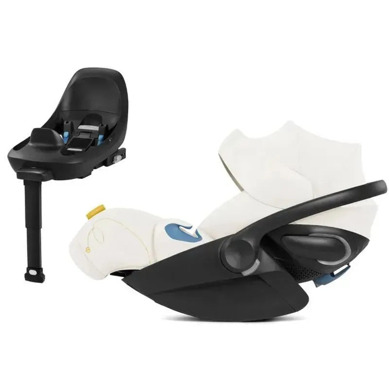 Cybex – Cloud G Lux SensorSafe Comfort Extend Infant Car Seat, Seashell Beige