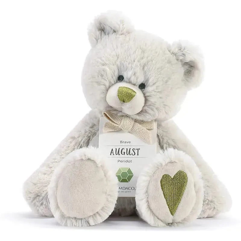 Demdaco – August Birthstone Plush Bear