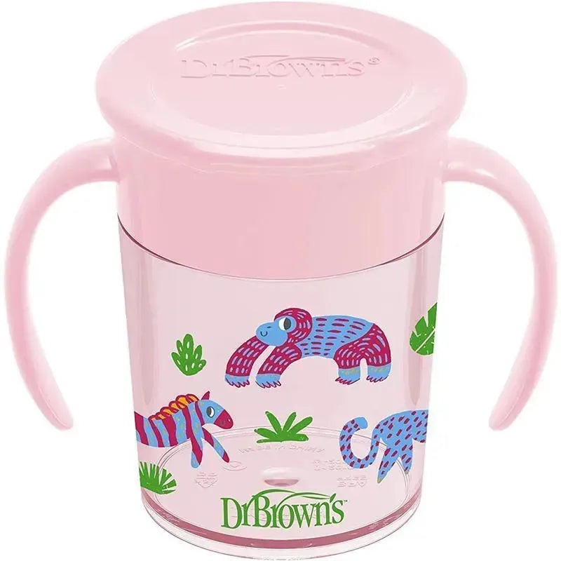 Dr. Brown – Milestones Polypropylene Cheers360 Cup, Pink
