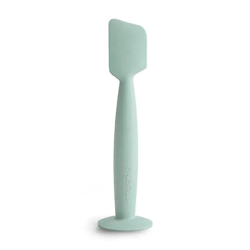 Mushie – Diaper Cream Applicator Soft Silicone, Blue