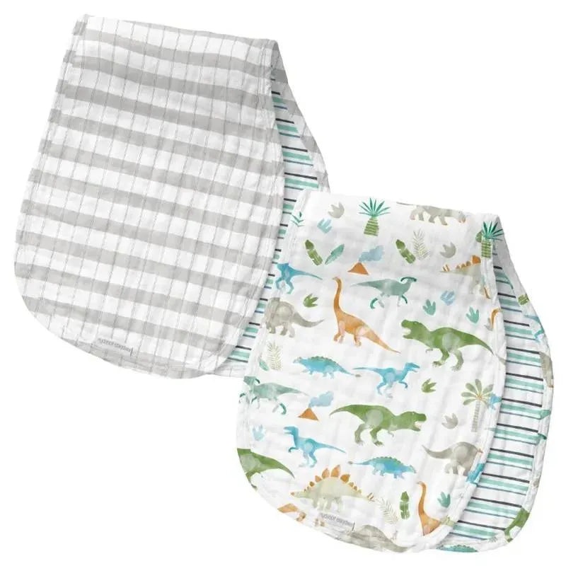 Stephen Joseph – 2Pk Muslin Burp Cloth, Dino