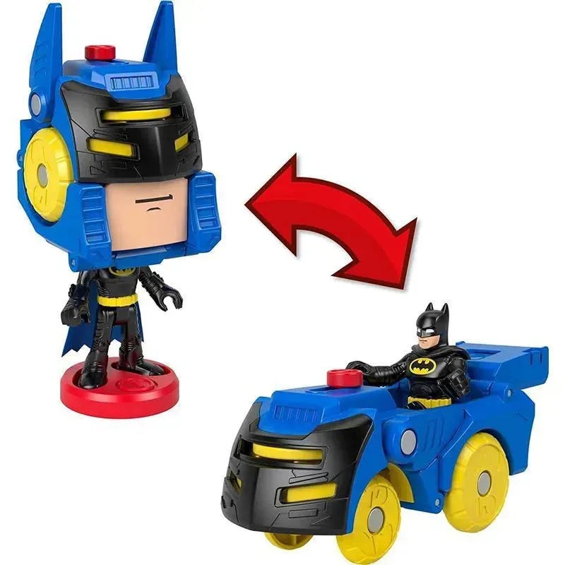Fisher Price – Imaginext DC Super Friends Batman Toys Head Shifters Figure & Batmobile Vehicle Set