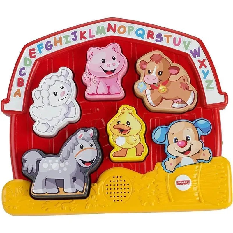 Fisher Price – Laugh & Learn Toddler Shape Sorting Toy Farm Animal Puzzle