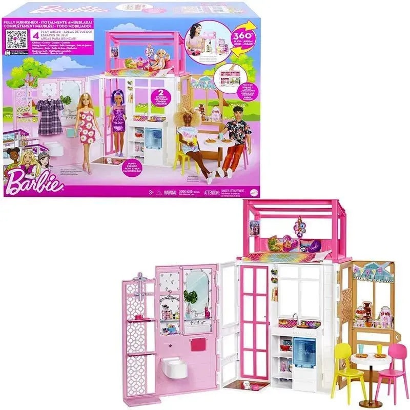 Mattel – Barbie FURNISHED House PLAYSET