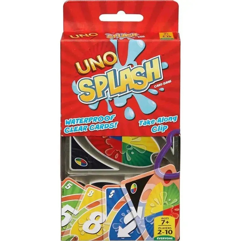 ?Mattel – UNO Splash Card Game for Outdoor Camping